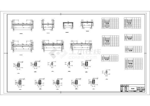 [山西]6层砖混单身公寓结构设计图-图二