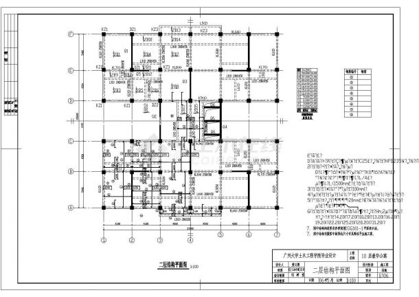 [学士]某5850平米剪力墙结构公寓毕业设计（含计算书，建筑、结构图）-图二