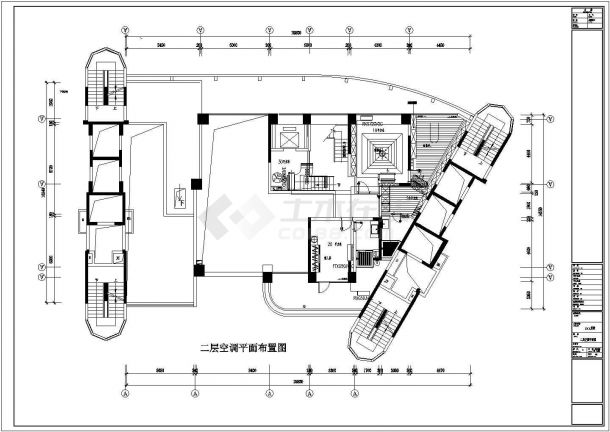 [深圳]五层别墅VRV空调系统设计图纸-图一