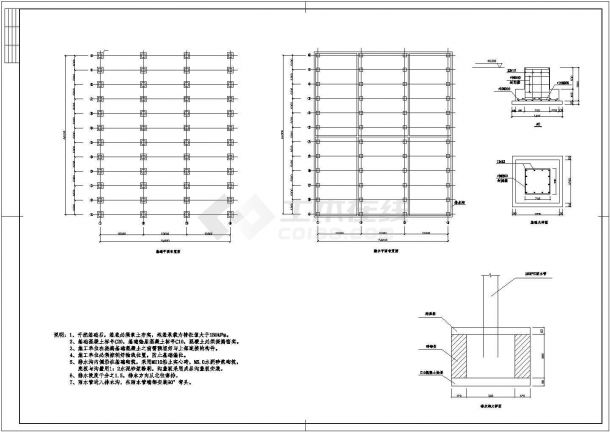 衡阳县某18米跨单层门式刚架运动场结构设计图-图二