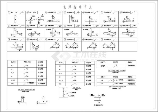 【上海】某多层轻钢别墅结构设计施工图纸-图二