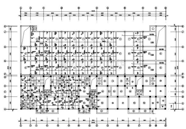 7°区某两层底框结构住宅结构设计施工图-图一