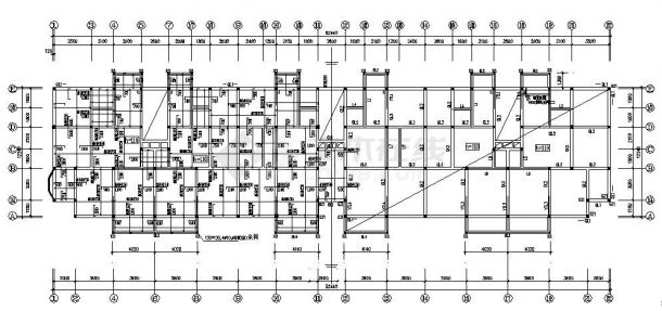 7°区某两层底框结构住宅结构设计施工图-图二