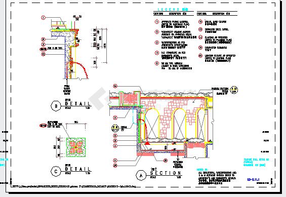 星河湾三期景观设计部分施工图纸（BCA设计）-图一