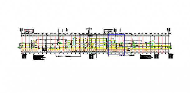 某二层地铁车站主体结构设计图-图二