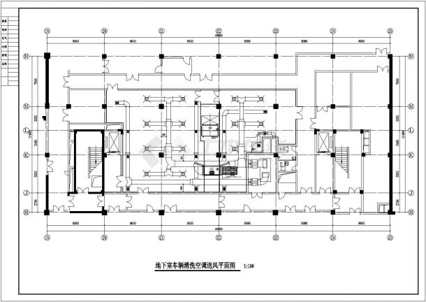 深圳市某医院净化空调施工图-图二