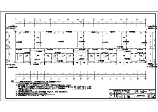 【河南】某六层商住楼电气施工全套图纸-图二