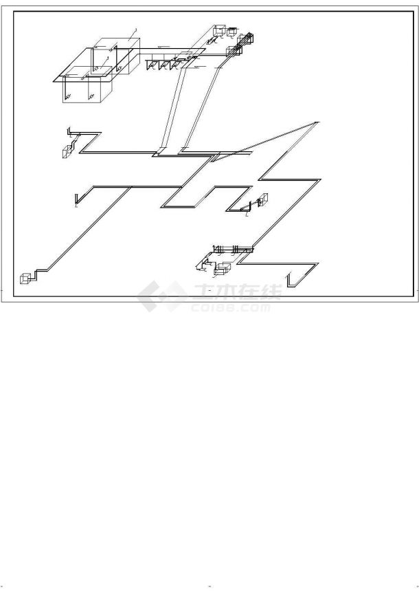 某20000㎡中心医院中央空调设计图-图二