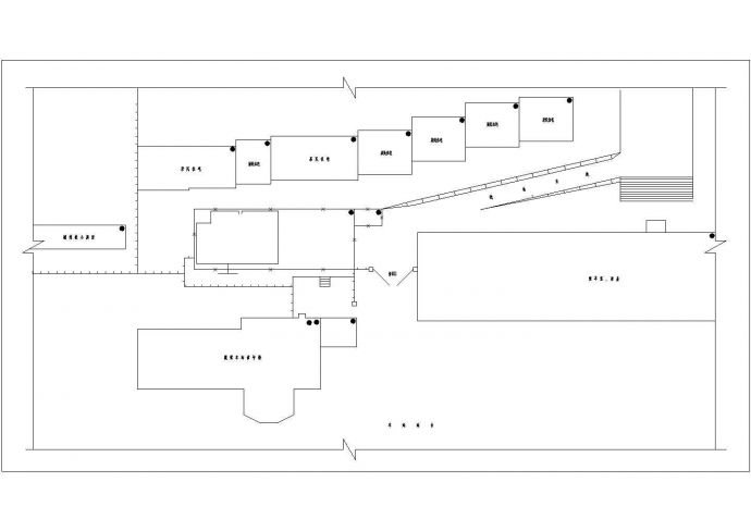 陕西某城市车站公厕建筑与结构全套施工图_图1