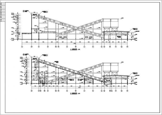 某地两层框架结构综合厂房建筑设计施工图_图1