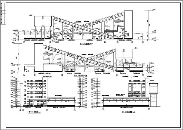 某地两层框架结构综合厂房建筑设计施工图-图二