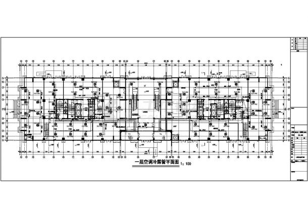 宁夏某二十四层综合楼中央空调图纸（含设计说明）-图一
