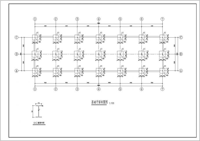 某钢结构车间结构设计图（共10张图）_图1