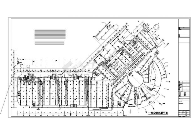 浏阳某地上四层超市空调施工图（含设计说明）-图二