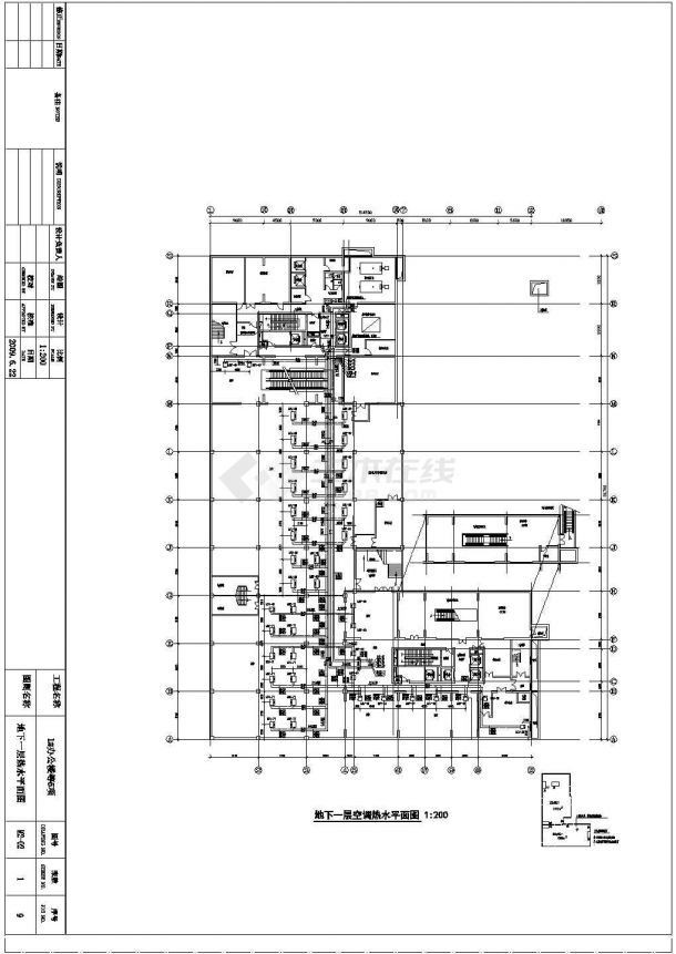 某43735㎡地上十八层大厦办公楼空调施工图-图二