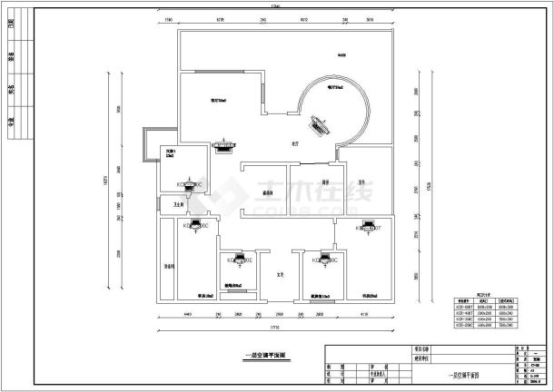 【四川】某别墅地源热泵中央空调设计方案图-图二
