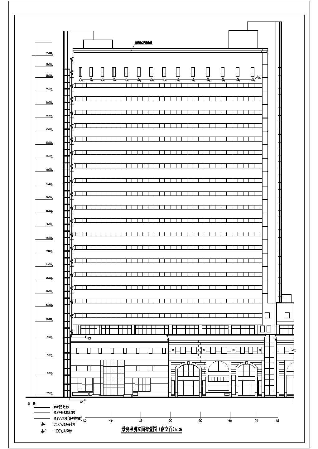 某15层办公楼电气专业设计施工图纸