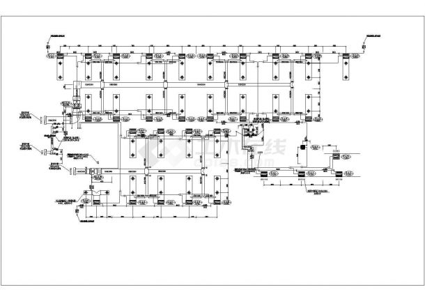 苏州某52000㎡地上二十五层大厦空调图纸（地下两层）-图二