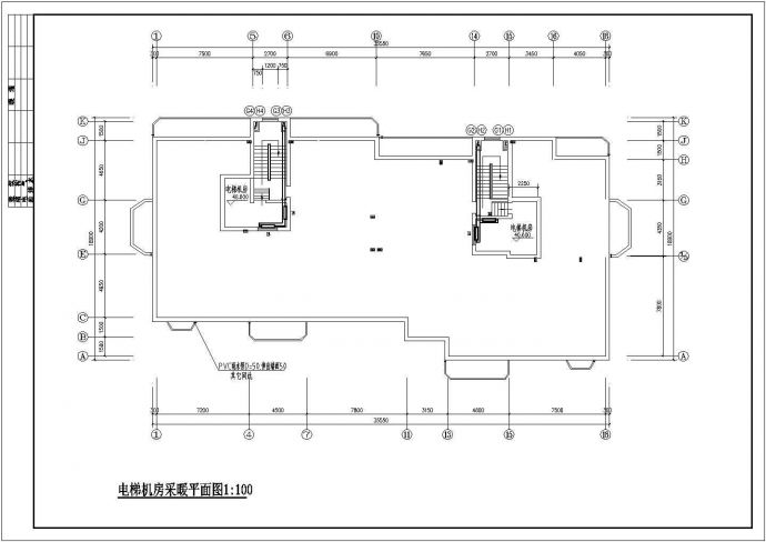 【哈尔滨】6520㎡某十二层住宅采暖设计施工图_图1