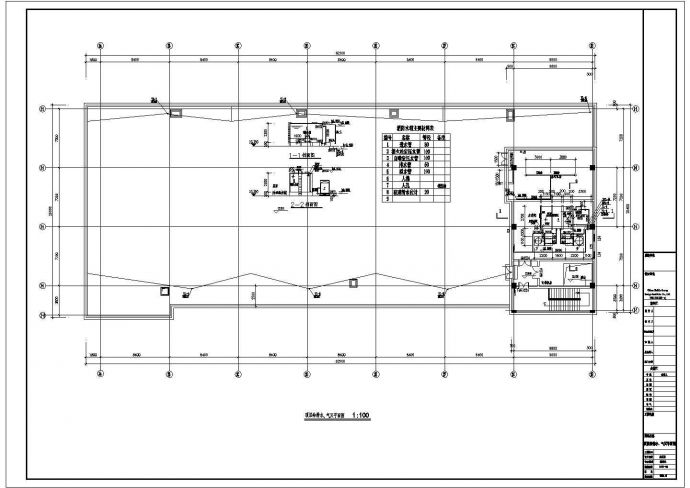 某公司五层办公楼给排水设计施工图_图1