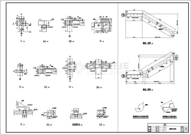 某钢结构厂房加层结构设计施工图-图二