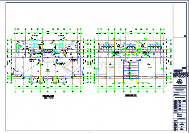 济南某32层住宅楼建筑图（剪力墙结构）-图二
