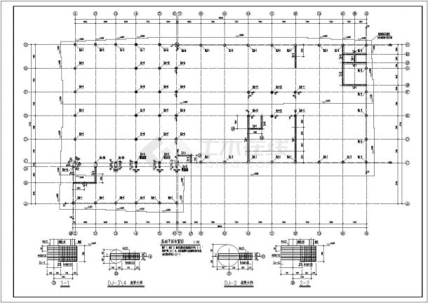 某4S店钢结构设计图（共11张）-图二