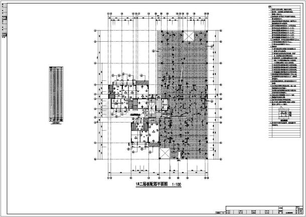 [广东]地上三十二层剪力墙结构高层住宅楼结构施工图-图一