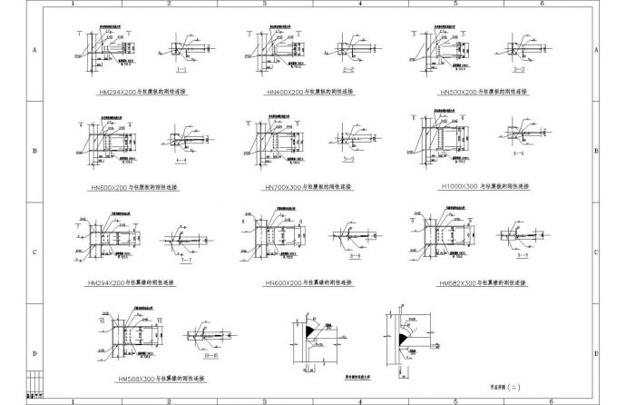 某工厂双层钢结构厂房规划建设图_图1