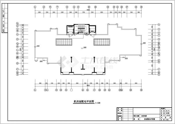 【河南】11层住宅楼电气设计施工图-图一