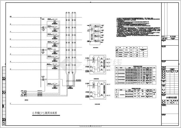 【江苏】8层办公楼强弱电设计施工图-图一
