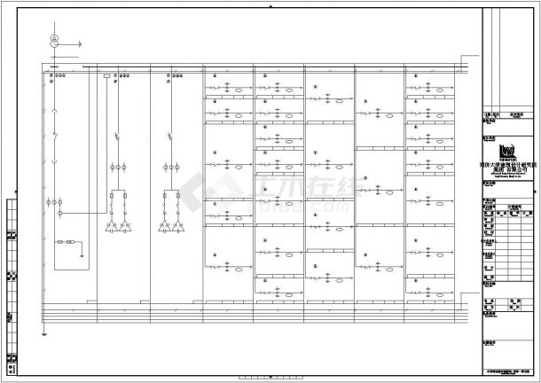 [安徽]滁州质监局电气施工图（含变配电、照明、电力系统）-图二