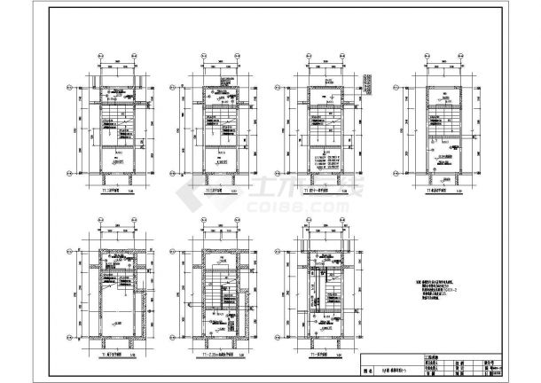 [吉林]十一层剪力墙结构住宅楼结构施工图-图一