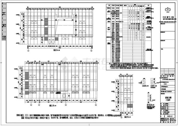 [厦门]10万平二十八层金融中心建筑结构施工图（16年新图）-图一