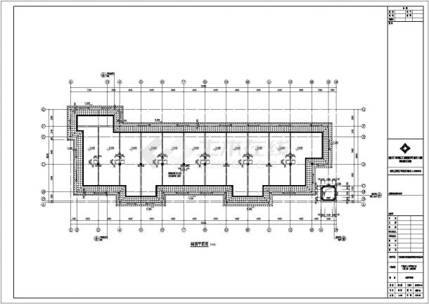 浙江安置小区七期建筑结构全套（别墅、商铺、住宅）-图二