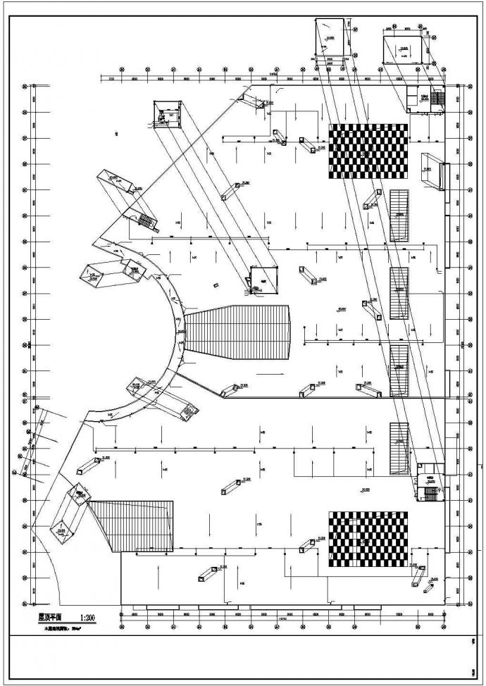 某四层大型建材商场给排水设计施工图_图1