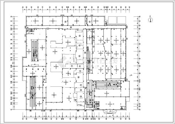 某地2层丙类厂库建筑给排水设计施工图纸-图二