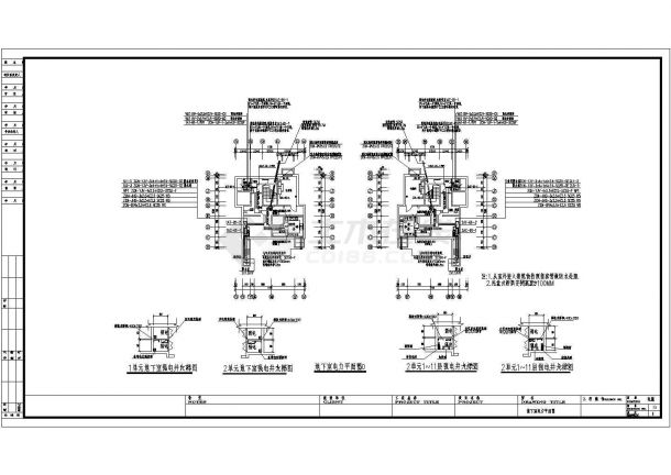 地上十二层地下一层住宅楼全套电气设计施工图纸-图二