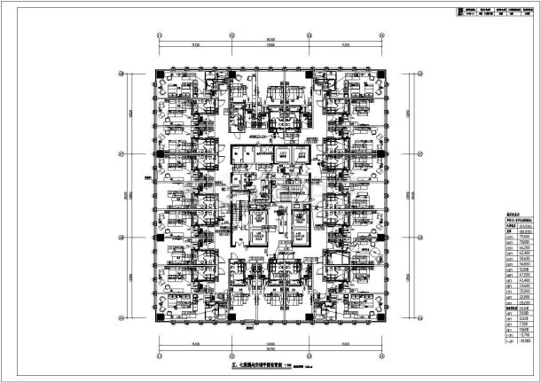 【广东】某17层五星级连锁酒店暖通空调系统设计施工图-图一