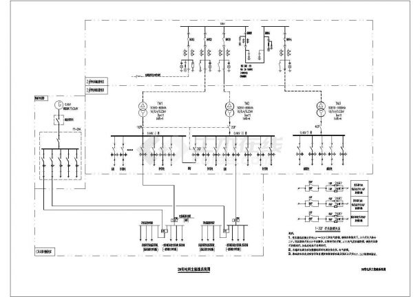 【漳州】某高层住宅变电所全套电气设计施工图纸-图一