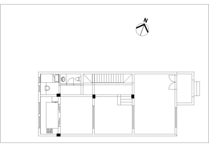 芜湖某住宅户型样板房装饰给排水设计_图1