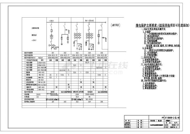 【云南】某35KV总降压站电气设计施工图纸-图二
