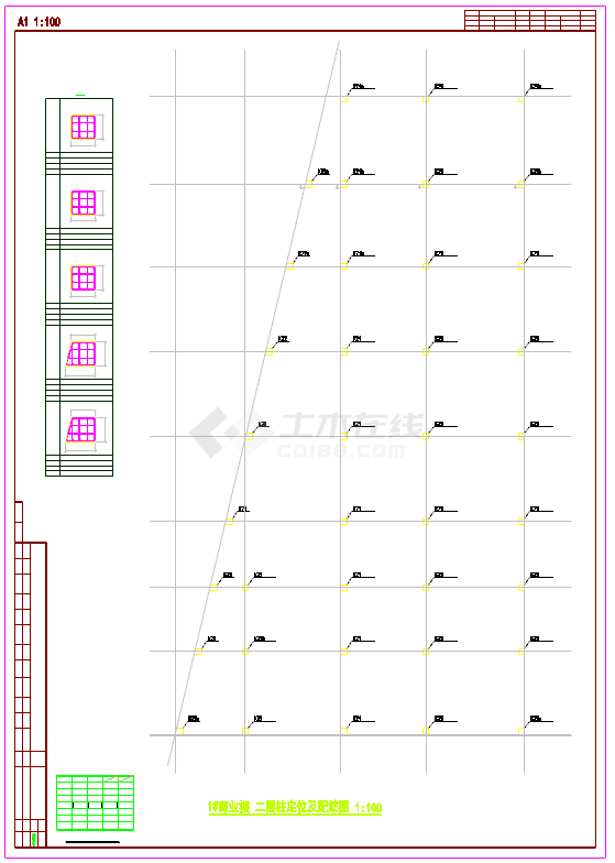 [广东]33层大型剪力墙结构综合体结构施工图（LPM空心楼板）-图一