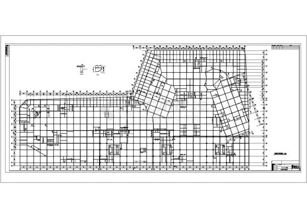 [大型广场]28层商业综合体及写字楼结构施工图-图二
