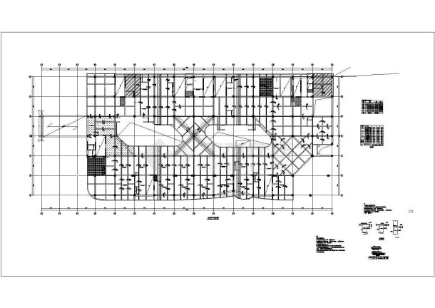 [山东]6.6万平方米大型框架剪力墙结构商业建筑群结构施工图-图一