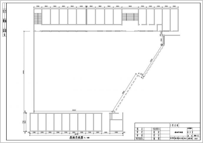 【河南】二层钢轻型钢屋架结构宾馆结构施工图_图1
