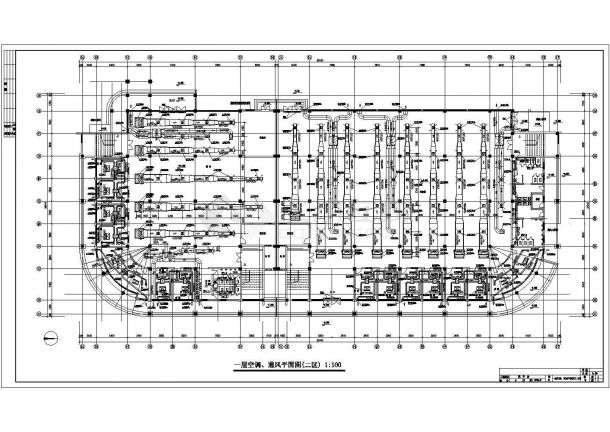 某3层居住区配套公共建筑空调系统设计施工图-图二