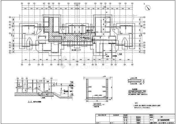 【黑龙江】32层剪力墙结构住宅楼结构施工图-图一