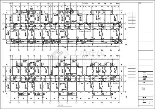 [江苏]地上五层框架结构住宅楼结构施工图-图二