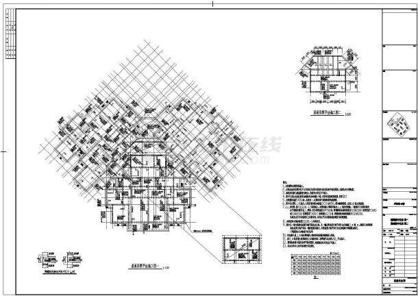 [四川]二十三层剪力墙结构住宅楼结构施工图-图二